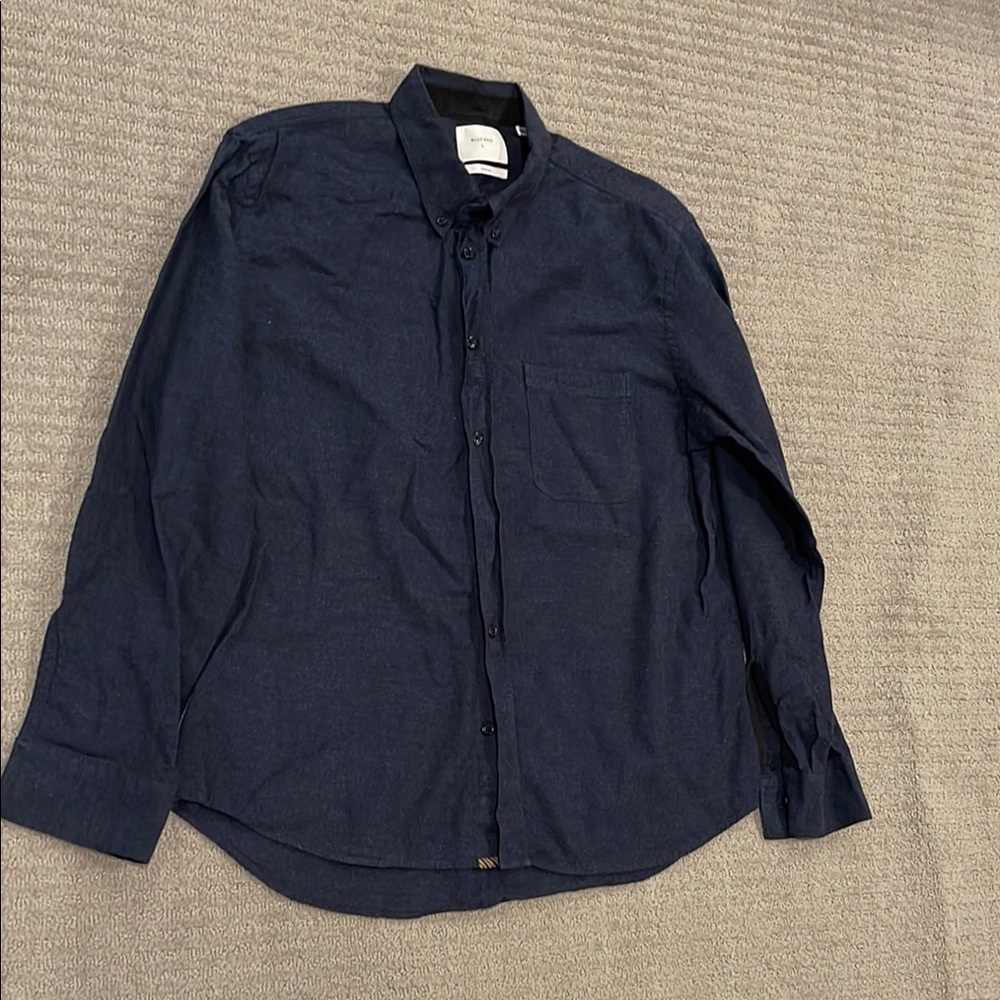 Men's Navy Blue Shirt